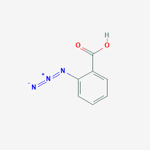molecular formula C7H5N3O2 B1276999 2-叠氮基苯甲酸 CAS No. 31162-13-7