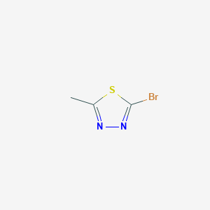 B1277022 2-Bromo-5-methyl-1,3,4-thiadiazole CAS No. 54044-79-0