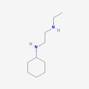 B1277024 N-Cyclohexyl-N'-ethyl-1,2-ethanediamine CAS No. 41239-36-5