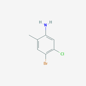 B1277025 4-Bromo-5-chloro-2-methylaniline CAS No. 30273-47-3