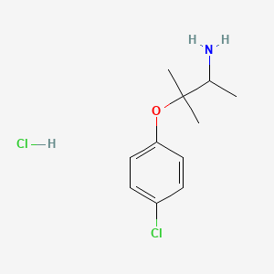 3-(p-Chlorophenoxy)-3-methyl-2-butylamine hydrochloride