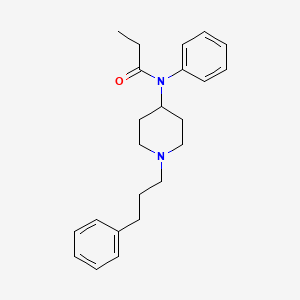 N-Phenyl-N-(1-(3-phenylpropyl)-4-piperidinyl)propanamide