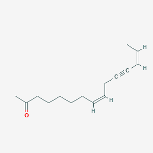 8,13-Pentadecadien-11-yn-2-one, (8Z,13Z)-