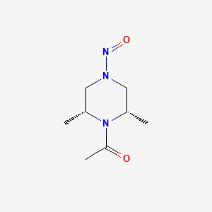 1-Nitroso-4-acetyl-3,5-dimethylpiperazine, cis-