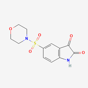 B1277039 5-(morpholin-4-ylsulfonyl)-1H-indole-2,3-dione CAS No. 220510-03-2