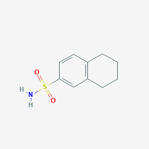 B1277059 5,6,7,8-Tetrahydronaphthalene-2-sulfonamide CAS No. 112894-45-8