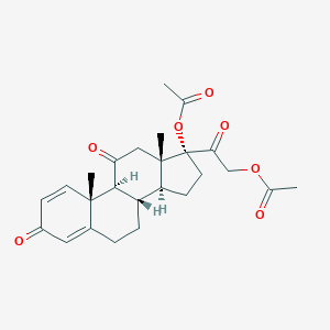 molecular formula C25H30O7 B127706 Prednisone 17, 21-Diacetate CAS No. 6677-19-6