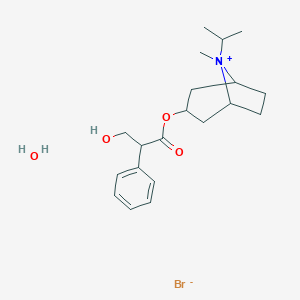 molecular formula C20H32BrNO4 B127709 溴化异丙托溴铵一水合物 CAS No. 922491-06-3
