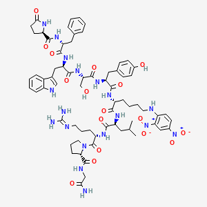 LHRH, phe(2)-N-epsilon-(2,4)-dinitrophenol-lys(6)-