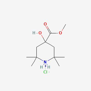 Methyl 4-hydroxy-2,2,6,6-tetramethyl-4-piperidinecarboxylate hydrochloride