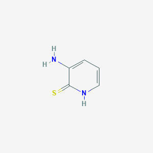 molecular formula C5H6N2S B1277125 3-氨基吡啶-2(1H)-硫酮 CAS No. 38240-21-0