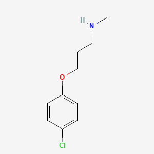 molecular formula C10H14ClNO B1277141 3-(4-氯苯氧基)-N-甲基丙胺 CAS No. 90945-06-5