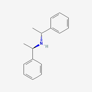 molecular formula C16H19N B1277152 (+)-Bis[(R)-1-phenylethyl]amine CAS No. 23294-41-9