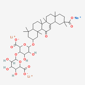 Sodium-dilithium salt of beta-glycyrrhizic acid