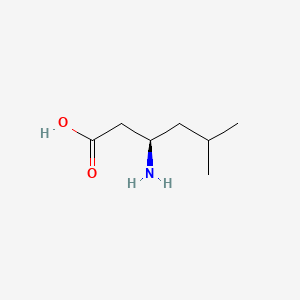 molecular formula C7H15NO2 B1277167 (R)-3-氨基-5-甲基己酸 CAS No. 91298-67-8
