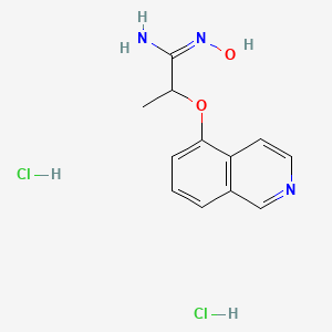 N-Hydroxy-2-(5-isoquinolinyloxy)propanimidamide dihydrochloride