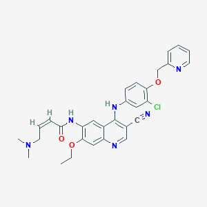 molecular formula C30H29ClN6O3 B12771929 cis-Neratinib CAS No. 2186660-79-5