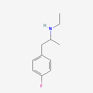 molecular formula C11H16FN B12771964 Para-fluoroethamphetamine CAS No. 3823-30-1