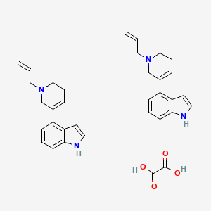 oxalic acid;4-(1-prop-2-enyl-3,6-dihydro-2H-pyridin-5-yl)-1H-indole