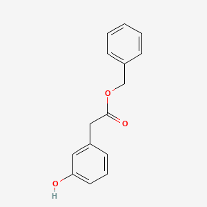 molecular formula C15H14O3 B1277242 苯甲酸苄酯-3-羟苯乙酯 CAS No. 295320-25-1