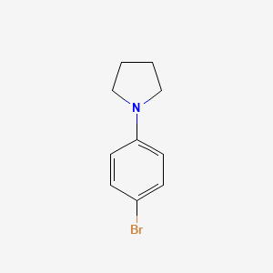 molecular formula C10H12BrN B1277245 1-(4-溴苯基)吡咯烷 CAS No. 22090-26-2