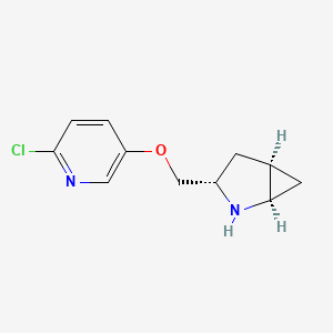 molecular formula C11H13ClN2O B12772454 Ropanicant CAS No. 2414674-70-5