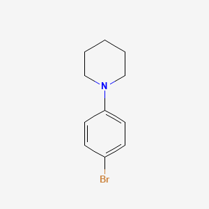 molecular formula C11H14BrN B1277246 1-(4-溴苯基)哌啶 CAS No. 22148-20-5
