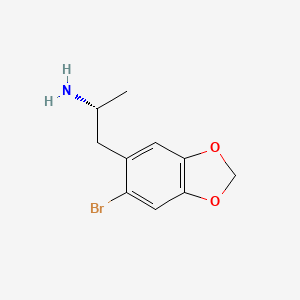 2-Bromo-4,5-methylenedioxyamphetamine, (R)-