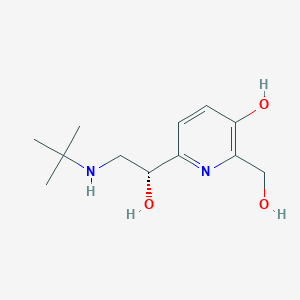 molecular formula C12H20N2O3 B12772698 Pirbuterol, (R)- CAS No. 912804-60-5