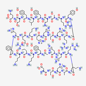 molecular formula C178H258N64O48 B12772732 Histatin 3 CAS No. 112844-49-2