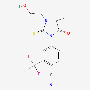 molecular formula C15H14F3N3O2S B12772794 Unii-T5wkd9ulr6 CAS No. 143782-37-0