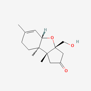 molecular formula C15H22O3 B12772809 3-Ketoapotrichothecene CAS No. 122470-39-7