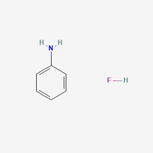 molecular formula C6H8FN B12772861 Aniline hydrofluoride CAS No. 542-13-2