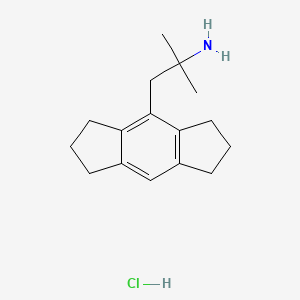 s-Indacene-4-ethanamine, 1,2,3,5,6,7-hexahydro-alpha,alpha-dimethyl-, hydrochloride