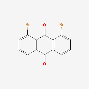 molecular formula C14H6Br2O2 B1277310 1,8-二溴蒽醌 CAS No. 38313-16-5