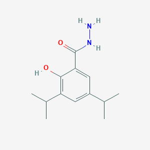 molecular formula C13H20N2O2 B1277334 2-Hydroxy-3,5-diisopropylbenzohydrazide CAS No. 30991-43-6