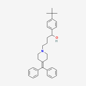 molecular formula C32H39NO B12773608 Wyq8H3Y2T5 CAS No. 93052-68-7