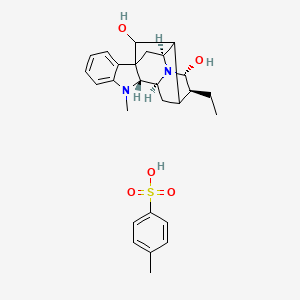 Ajmaline, p-toluenesulfonate