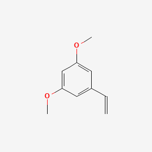 molecular formula C10H12O2 B1277372 3,5-二甲氧基苯乙烯 CAS No. 40243-87-6
