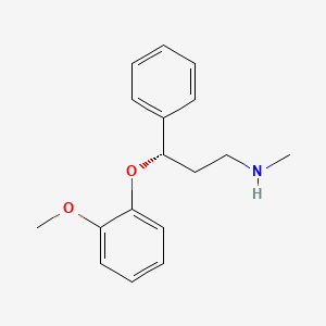 (s)-n-Methyl-3-(2-methoxyphenoxy)-3-phenylpropylamine