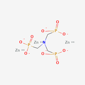 (Nitrilotris(methylene))trisphosphonic acid, zinc salt