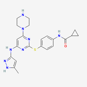 Desmethyltozasertib