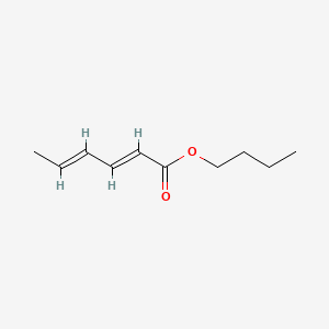molecular formula C10H16O2 B1277391 山梨酸丁酯 CAS No. 7367-78-4