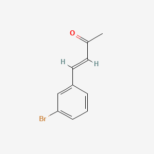 molecular formula C10H9BrO B1277393 (E)-4-(3-溴苯基)-丁-3-烯-2-酮 CAS No. 65300-30-3