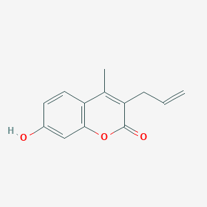 B1277407 3-Allyl-7-hydroxy-4-methyl-2H-chromen-2-one CAS No. 26481-13-0