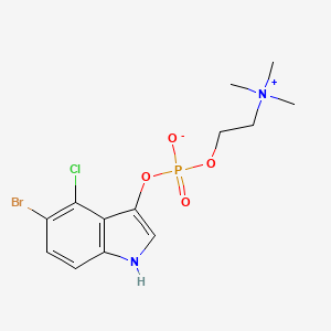 B1277426 5-Bromo-4-chloro-3-indoxyl choline phosphate CAS No. 439809-43-5