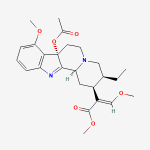 molecular formula C25H32N2O6 B12774486 7-Acetoxymitragynine CAS No. 174418-81-6