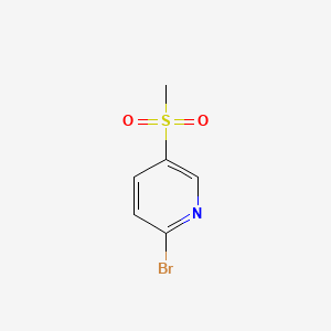 molecular formula C6H6BrNO2S B1277463 2-Bromo-5-(methylsulfonyl)pyridine CAS No. 343262-51-1