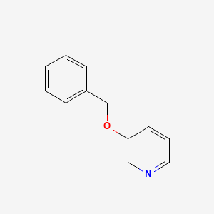 molecular formula C12H11NO B1277480 3-Benzyloxypyridine CAS No. 76509-17-6