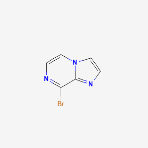 molecular formula C6H4BrN3 B1277482 8-Bromoimidazo[1,2-a]pyrazine CAS No. 69214-34-2